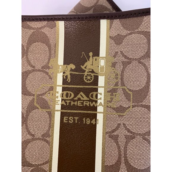 Coach Leatherware Women's Monogram Rain Winter Boots Size 7B Brown 7485 EUC - Picture 2 of 11